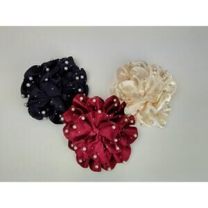 3 Piece Peony Hair Clip or Pin
